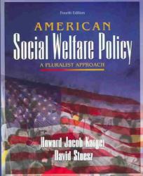 American Social Welfare Policy - With Supplement