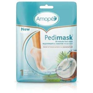 Amope Pedimask Foot Mask Coconut - 1.0 pr