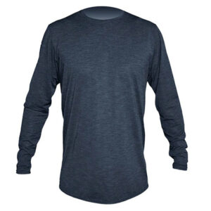 Anetik Low Pro Tech Long Sleeve Shirt Midnight Heathered Md