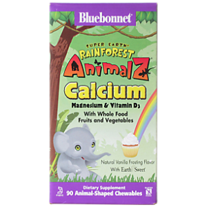 Animalz Calcium Chewables with Magnesium & Vitamin D3 - Vanilla (90 Chewables)