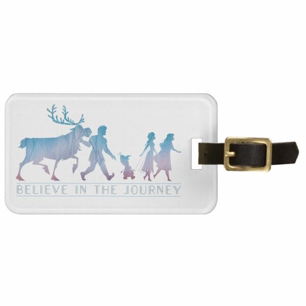 Anna, Elsa & Friends ''Believe in the Journey'' Bag Tag Frozen 2 Customizable Official shopDisney