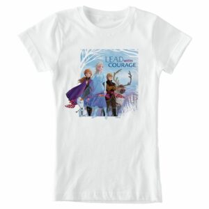 Anna, Elsa & Friends ''Lead with Courage'' T-Shirt for Girls Frozen 2 Customizable Official shopDisney