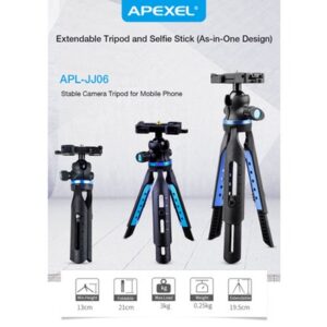 Apexel Extendable Tripod For Dslr Cameras/smartphones