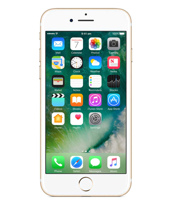 Apple Gold - Refurbished Gold 128-GB GSM Unlocked iPhone 7 Plus