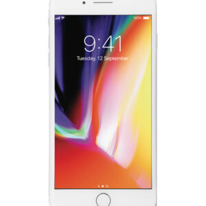 Apple - Refurbished Silver 256-GB GSM Unlocked iPhone 8 Plus