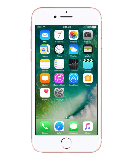 Apple Rose - Refurbished Rose Gold 128-GB GSM Unlocked Apple iPhone 7