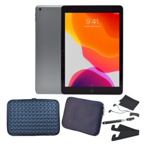Apple Tablets - Black Apple 10.2'' 128GB Wi-Fi iPad & Gray Accessories Set