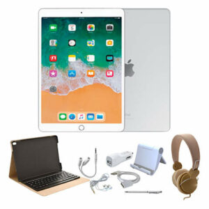 Apple Tablets - White Apple 10.5'' 64GB Wi-Fit iPad Air with Gold Accessories Set