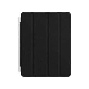 Apple iPad 2/3/4 Smart Cover Leather Case (Black)