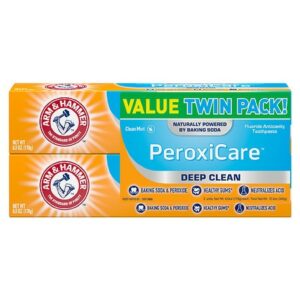 Arm & Hammer Toothpaste, Twin Pack - 6.0 oz x 2 pack