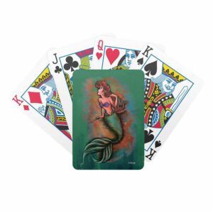 Art of Ariel: Sing Your Own Song Bicycle Playing Cards Customized Official shopDisney