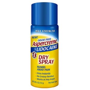 Aspercreme Lidocaine Dry Spray - 4.0 oz