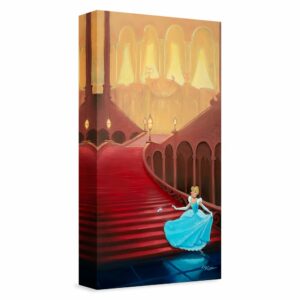 ''At the Stroke of Midnight'' Gicle on Canvas by Rob Kaz Limited Edition Official shopDisney