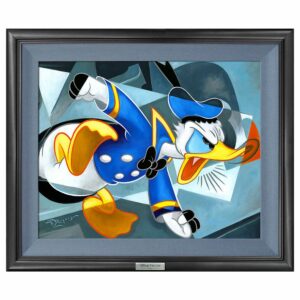 ''Attack of the Quack'' Gicle on Canvas by Tim Rogerson Limited Edition Official shopDisney