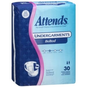 Attends Undergarments Waists up to 54 Inches - 30.0 Each