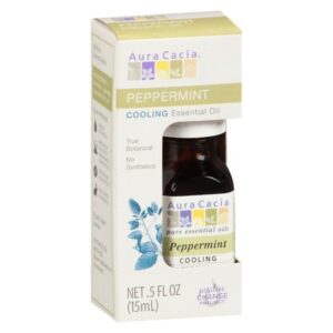 Aura Cacia Essential Oil Peppermint - 0.5 oz