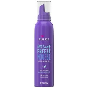 Aussie Instant Freeze Hair Mousse 24 Hour Hold - 6.0 oz