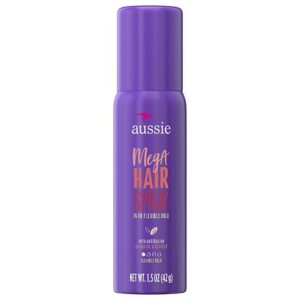 Aussie Mega Hair Spray 24 Hour Flexible Hold - 1.5 oz