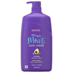 Aussie Miracle Moist Shampoo Avocado & Australian Jojoba Oil - 26.2 fl oz