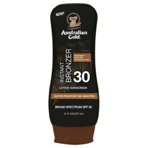 Australian Gold SPF 30 Sunscreen Lotion with Bronzer - 8.0 fl oz