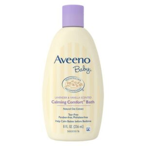 Aveeno Baby Calming Comfort Bath Lavender & Vanilla - 8.0 fl oz