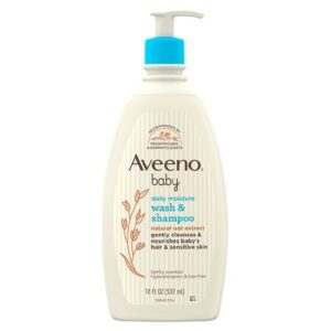 Aveeno Baby Gentle Wash Shampoo With Natural Oat Extract - 18.0 fl oz