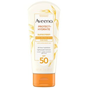 Aveeno Face Sunscreen Lotion With SPF 50 - 3.0 oz