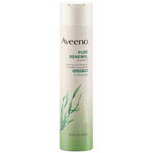 Aveeno Pure Renewal Shampoo With Seaweed Extract - 10.5 fl oz