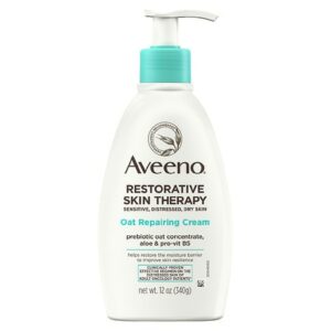 Aveeno Restorative Skin Therapy Oat Repairing Cream, Dry Skin - 12.0 oz