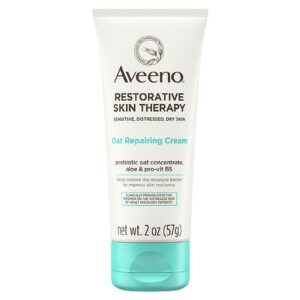 Aveeno Restorative Skin Therapy Oat Repairing Cream, Dry Skin - 2.0 oz