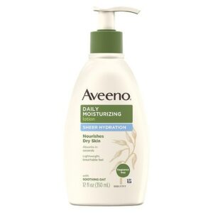 Aveeno Sheer Hydration Daily Moisturizing Lotion Fragrance-Free - 12.0 fl oz