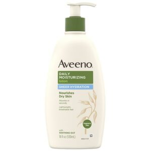 Aveeno Sheer Hydration Daily Moisturizing Lotion Fragrance-Free - 18.0 fl oz