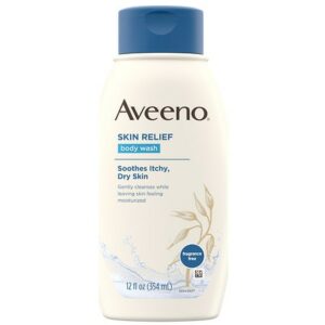 Aveeno Skin Relief Body Wash For Dry Skin Fragrance-Free - 12.0 fl oz