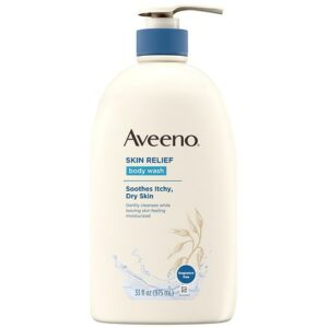 Aveeno Skin Relief Body Wash For Dry Skin Fragrance-Free - 33.0 fl oz