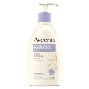 Aveeno Stress Relief Moisturizing Lotion to Calm & Relax Lavender - 12.0 fl oz