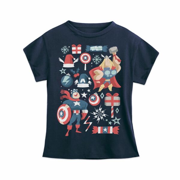 Avengers Holiday T-Shirt for Kids Official shopDisney