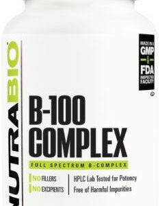 B-100 Complex 150 Vegetable Capsules - Vitamins A-Z NutraBio