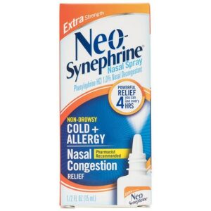 B F Ascher Cold & Sinus Extra Strength Nasal Decongestant Spray - 0.5 fl oz