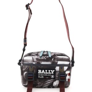 BALLY RANYS NYLON WATERPROOF BAG OS White, Grey, Black Technical