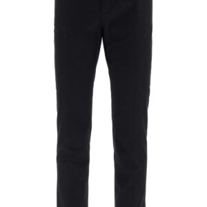 BALMAIN TAILORING FIT TROUSERS 46 Black Cotton