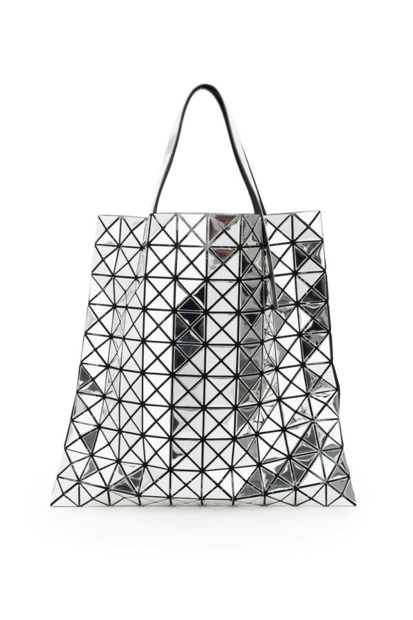 BAO BAO ISSEY MIYAKE LARGE PRISM MIRROR SHOPPER OS Silver, Black