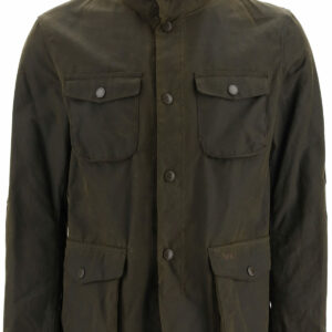 BARBOUR OGSTON JACKET IN COATED COTTON XXL Green Cotton