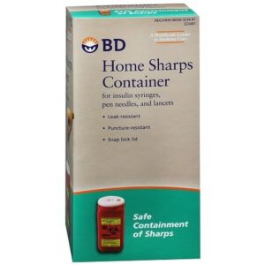 BD Home Sharps Container - 1.0 ea