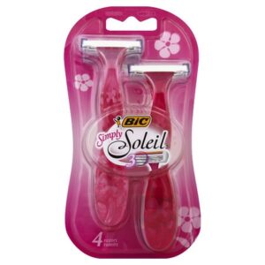 BIC Simply Soleil for Women, Disposable Shaver - 4.0 ea