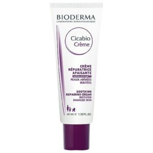 BIODERMA Cicabio Soothing and Repairing Cream for Irritated Damaged Skin - 1.33 fl oz