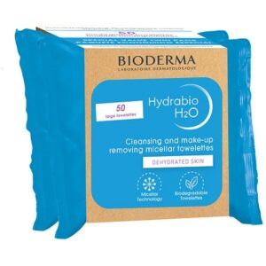 BIODERMA Hydrabio H20 Wipes - 50.0 ea