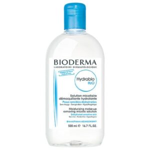 BIODERMA Hydrabio H2O Micellar Water Cleanser Makeup Remover for Dehydrated Skin - 16.7 fl oz