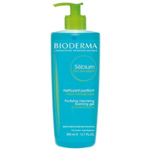 BIODERMA Sebium Cleansing and Makeup Removing Foaming Gel for Oily Skin - 16.7 fl oz