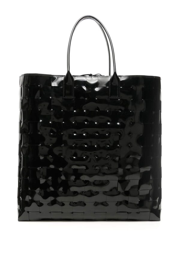 BOTTEGA VENETA EXTRA-LARGE TOTE BAG OS Black Leather