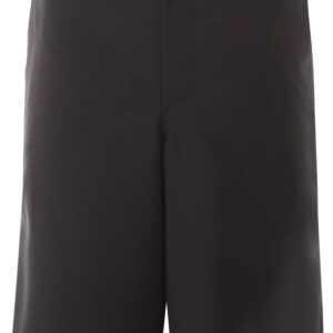 BURBERRY BERMUDA SHORTS WITH CUT-OUT 48 Black Wool